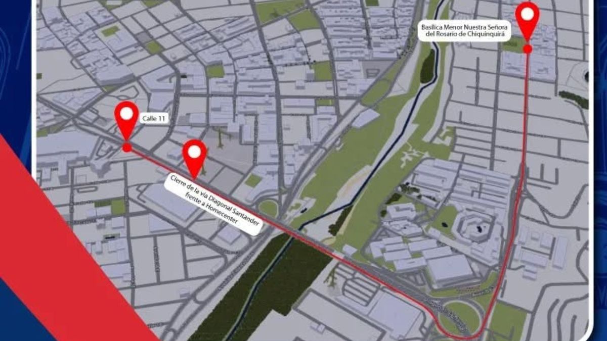 Recorrido de la Marcha del Perdón en Cúcuta