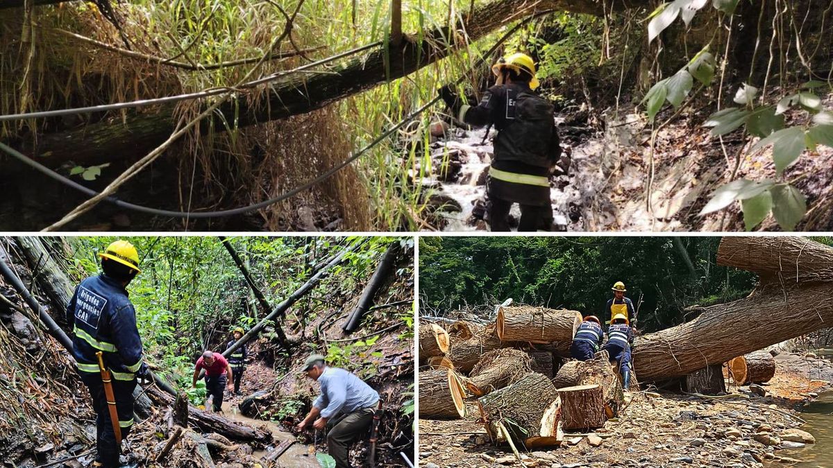 CAR despliega maquinaria y brigadas ante inundaciones