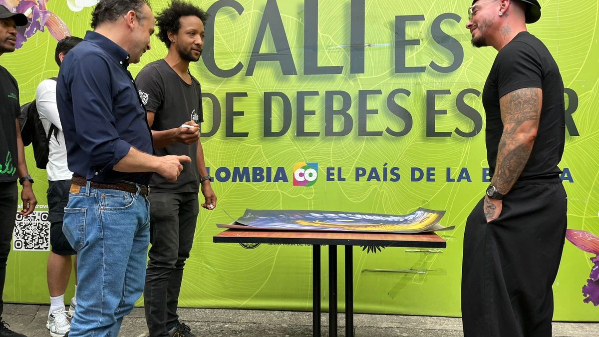 J Balvin llegó a Cali en el marco de su concierto Ciudad Primavera