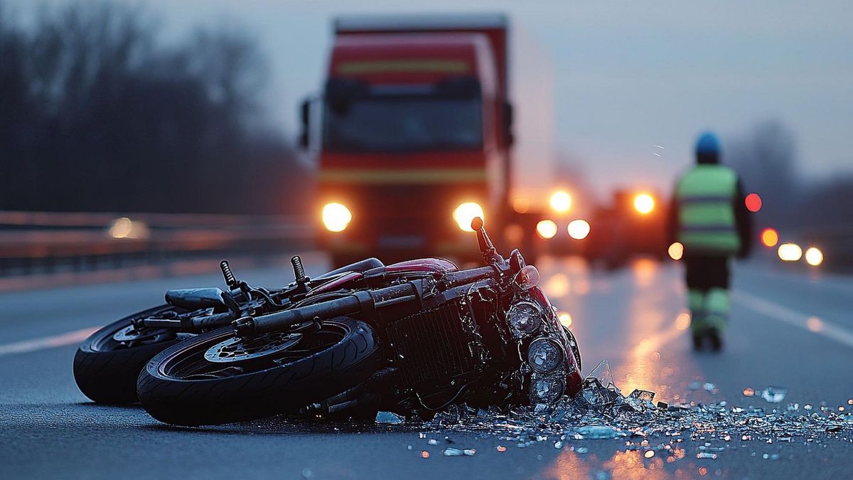 Acccidente motocicleta