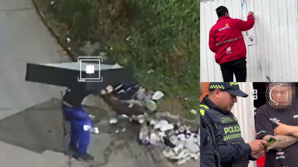 Botó la cama en la calle y le cayó la ley Con drones están vigilando a cochinos