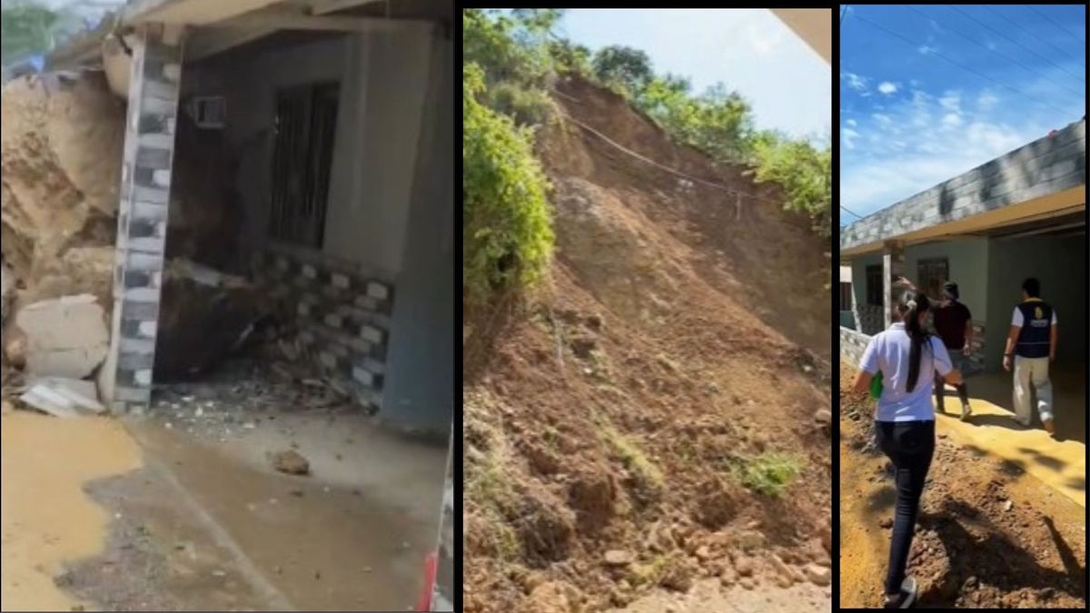 La piedra podría destruir otras viviendas en la zona.