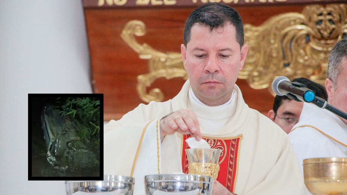 El párroco Óscar Jhenry Vera Tamí se trasladaba hacia Bucaramanga con dos personas más.