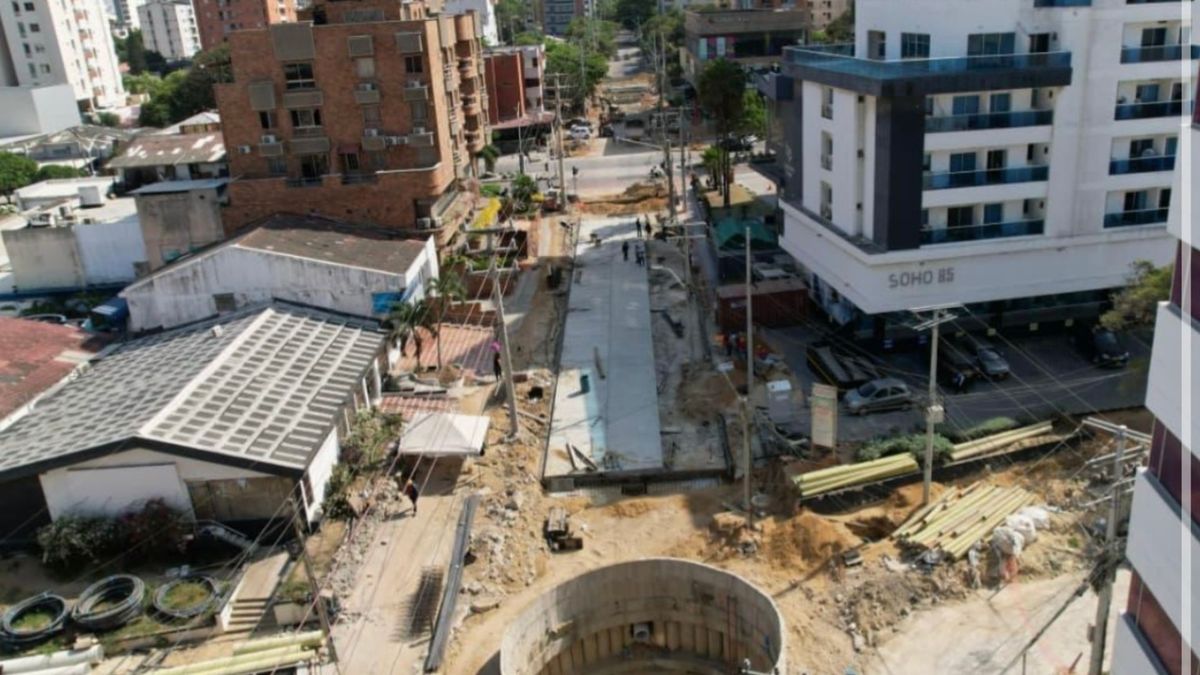 Canalización de arroyo