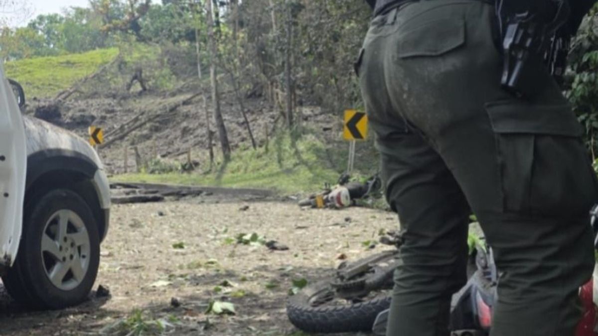 Una patrulla de la Policía fue atacada en el sur del Cauca