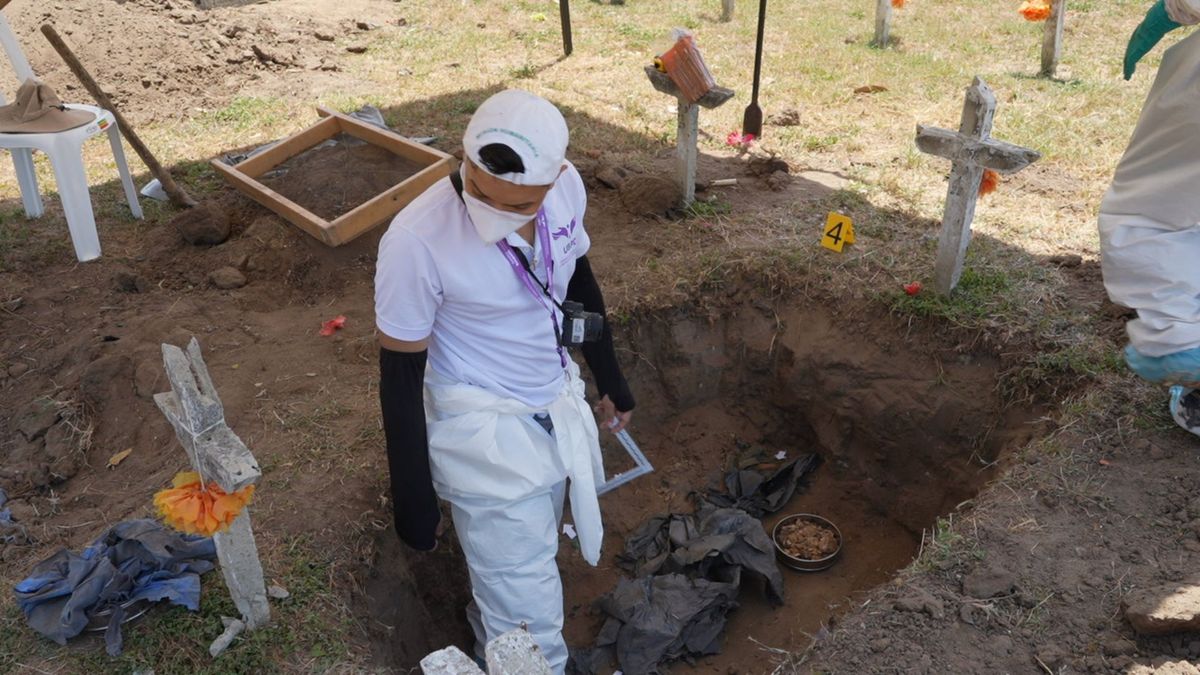 Intervención en la Zona 7B del Cementerio Calancala.