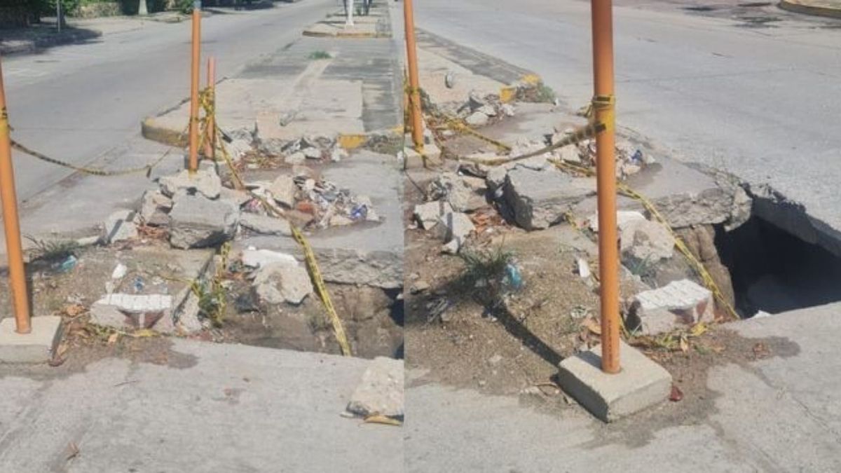 Huecos en Santa Marta