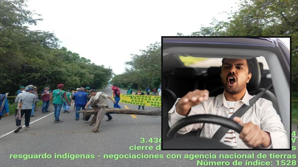 Bloqueos en vía de Natagaima