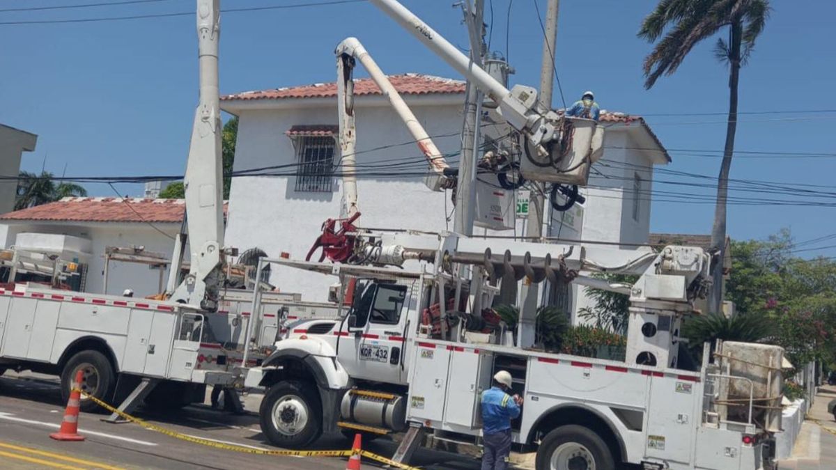 Corredor Turístico de Santa Marta sin energía
