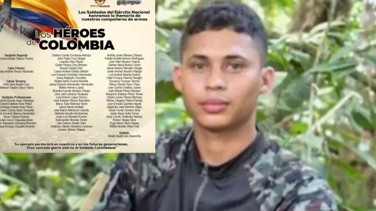 Soldado de La Guajira es uno de los fallecidos en el accidente aéreo en Putumayo.