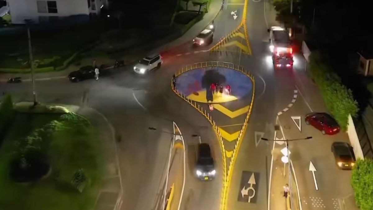 Toma aérea vehículos en Cúcuta