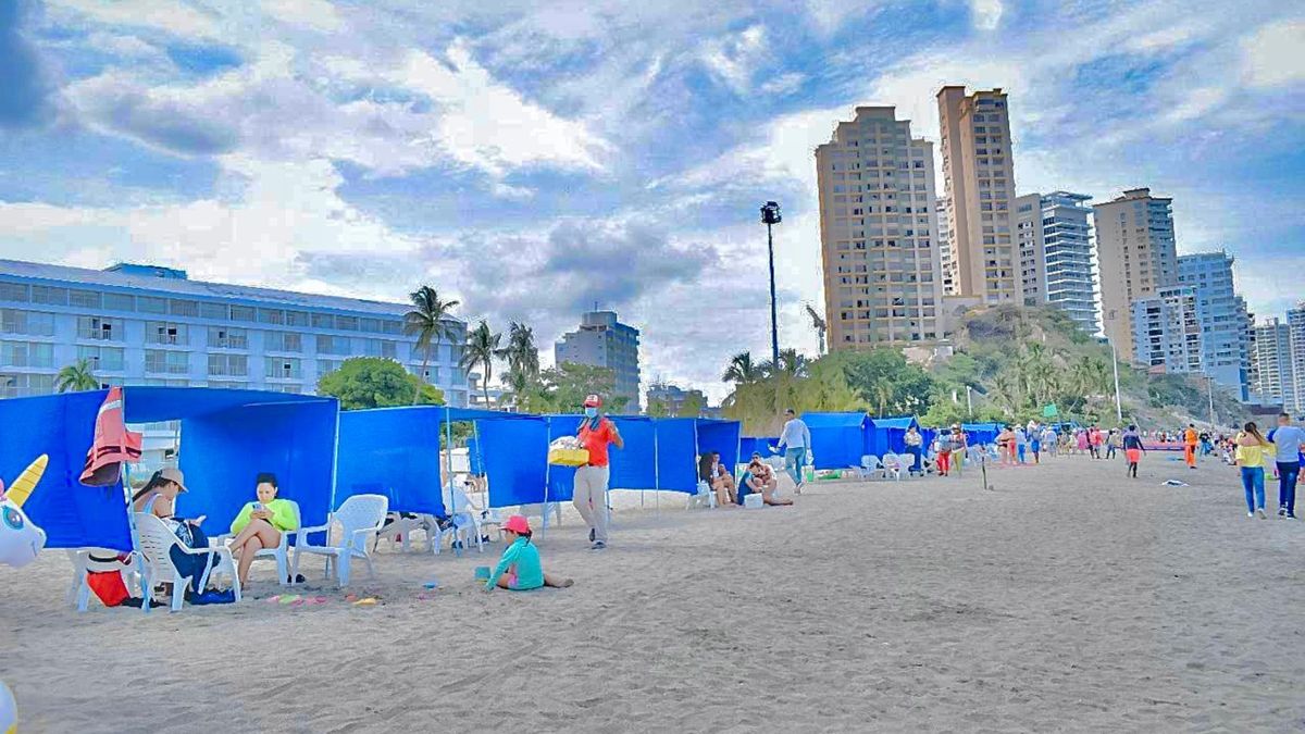 Panorámica de Santa Marta y sus playas