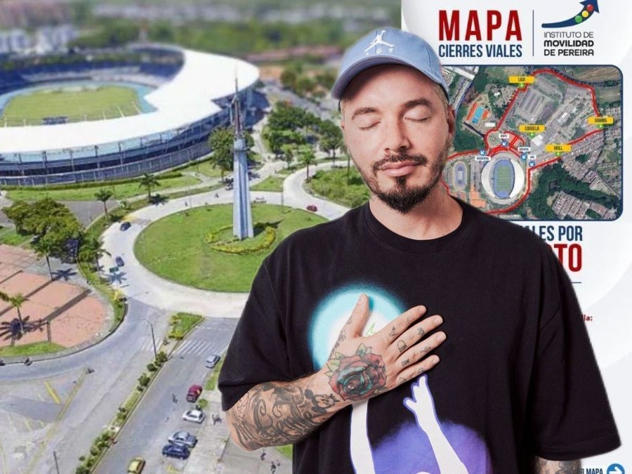 J Balvin: Cierres viales HOY en Pereira, 27-28 de marzo de 2026