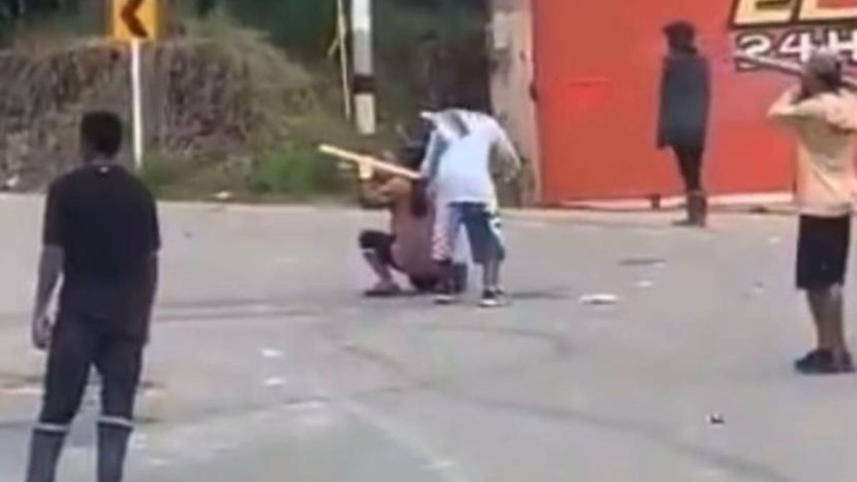 Uso de tatucos en paro minero del Bajo Cauca