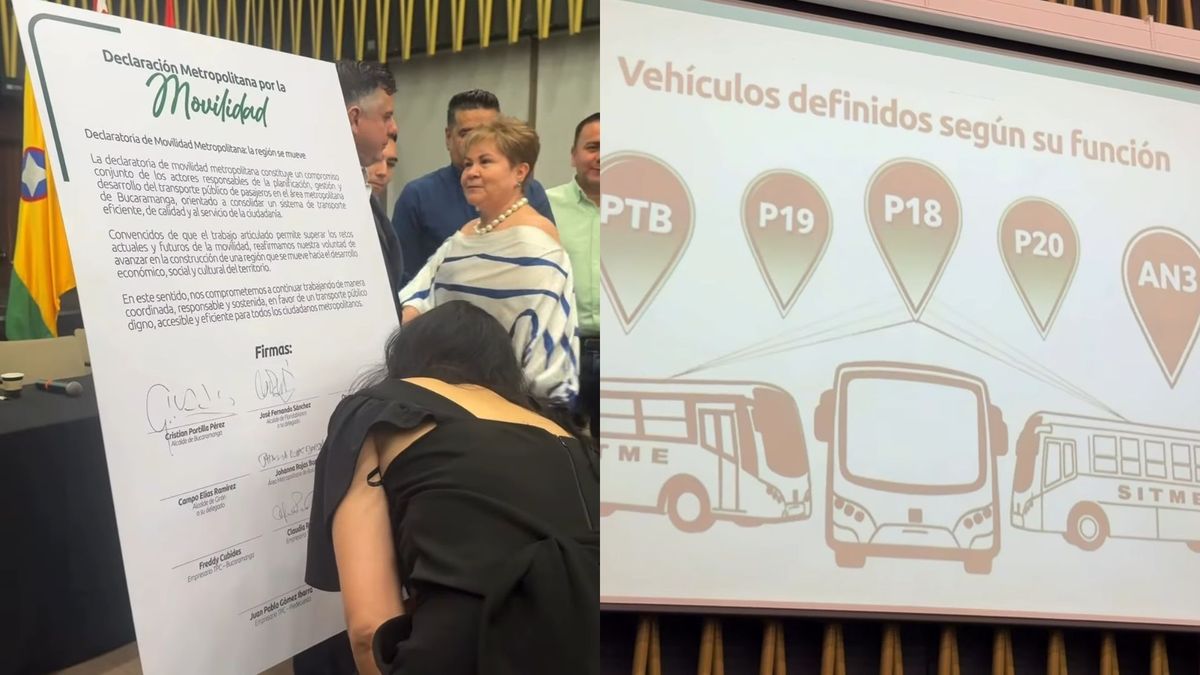 Firma de la Declaración de Movilidad Metropolitana
