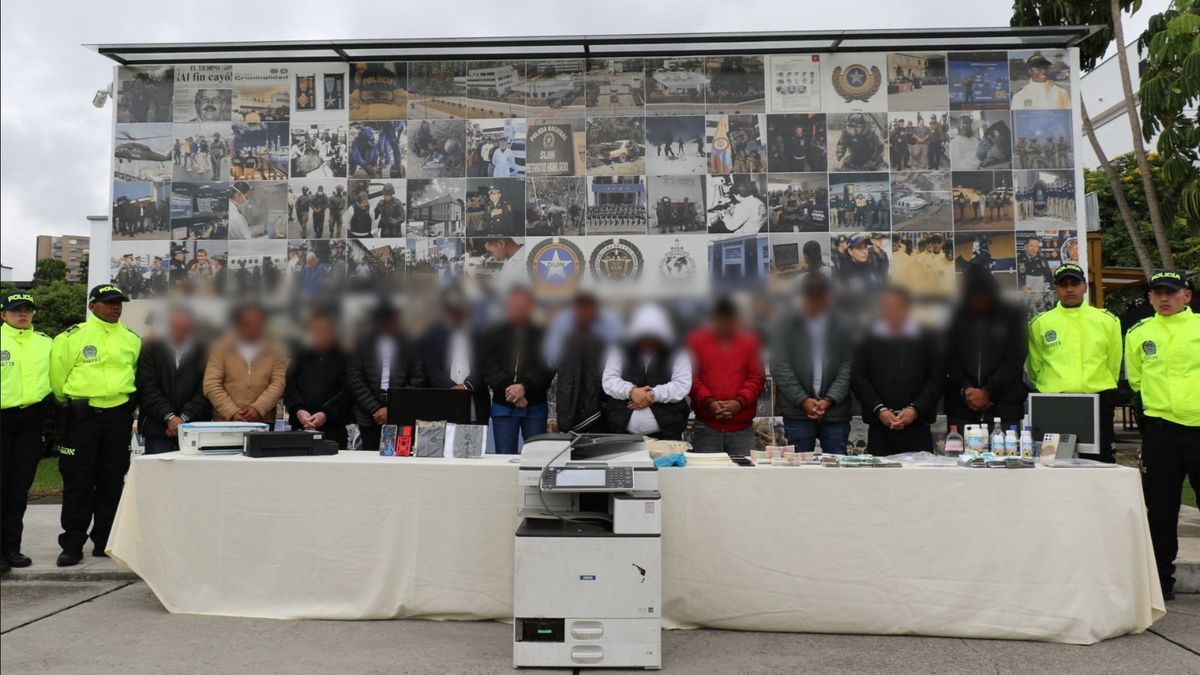 Mega operativo en Bogotá logró incautar más de $268 millones en moneda falsa