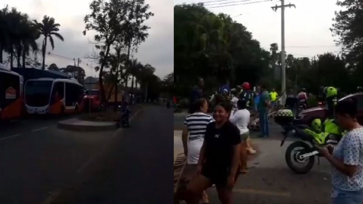 Bloqueo en la Troncal del Caribe: habitantes en Cartagena protestan por fallas en el servicio de agua