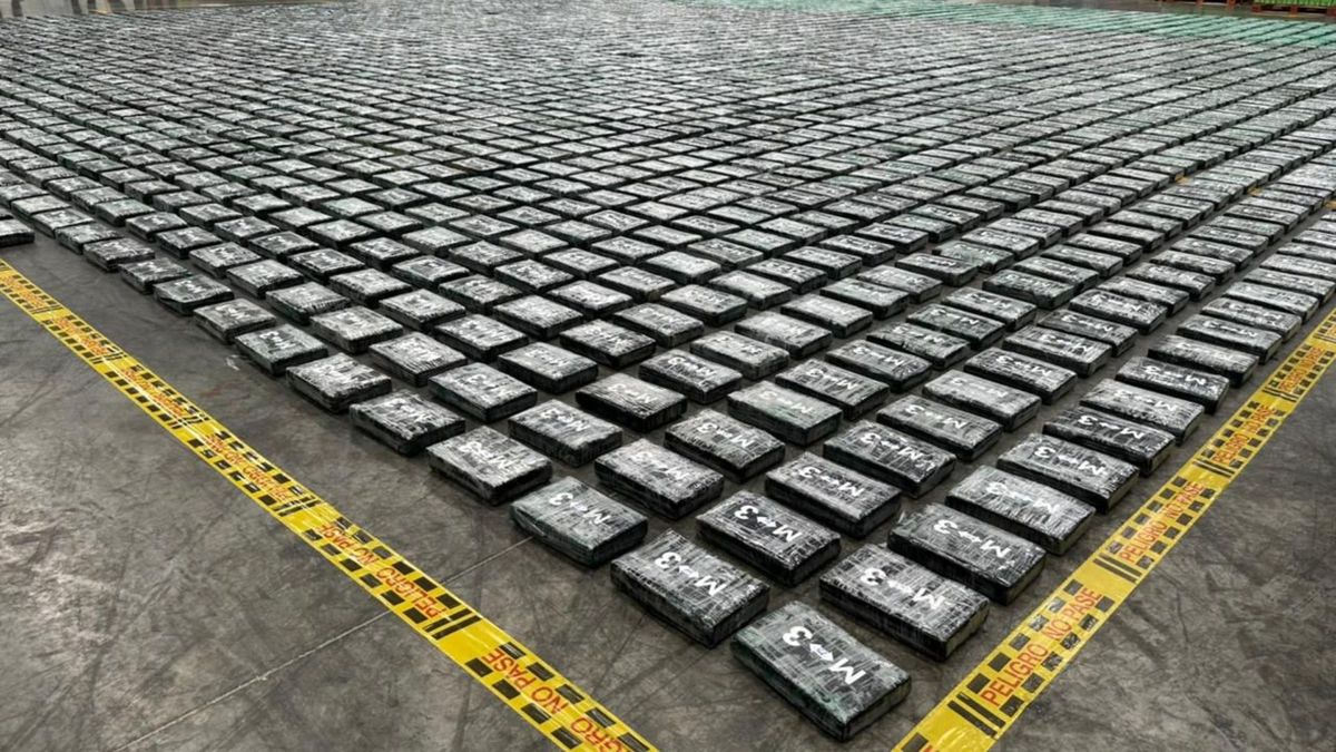 Histórica incautación de 4 toneladas de cocaína en el Puerto de Urabá con destino a Reino Unido