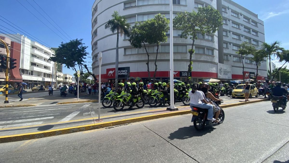 Panorámica del Centro de Santa Marta