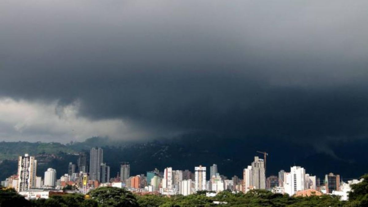 Tormenta eléctrica en Bucaramanga