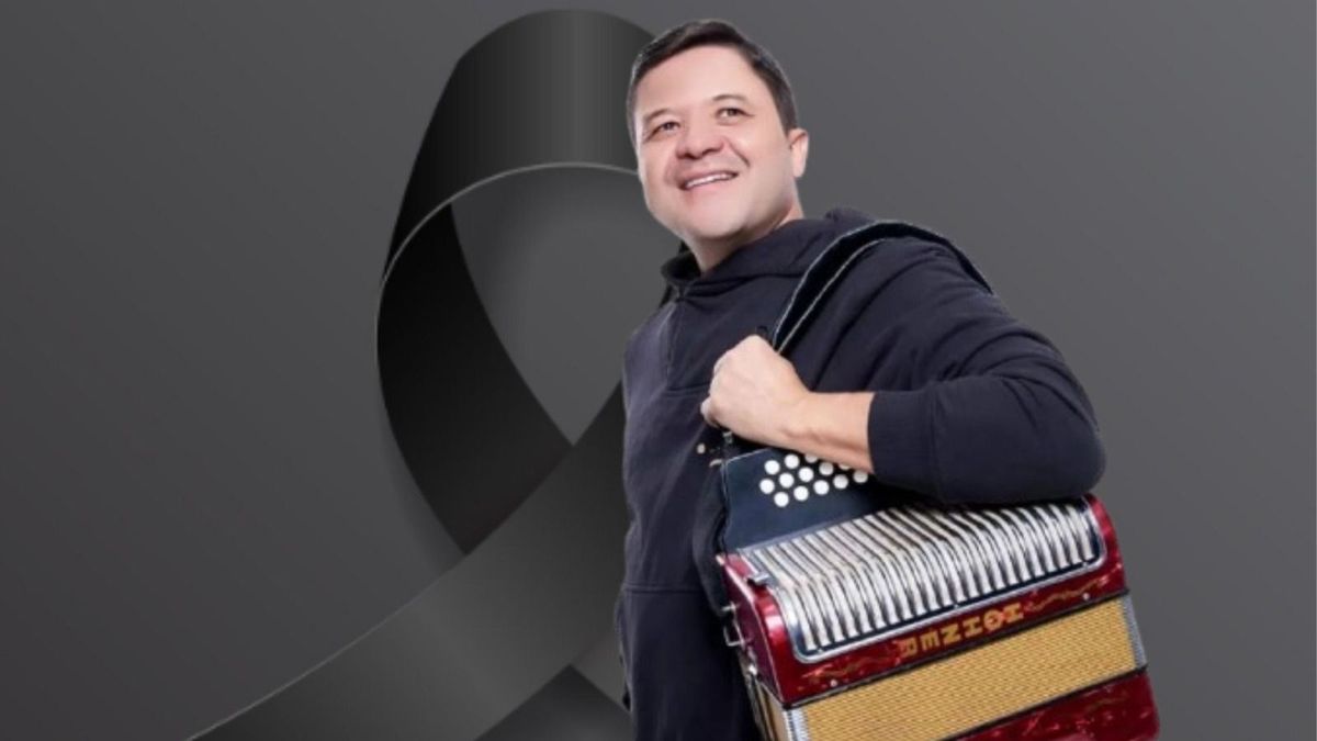 Joche Zuluaga con su acordeón