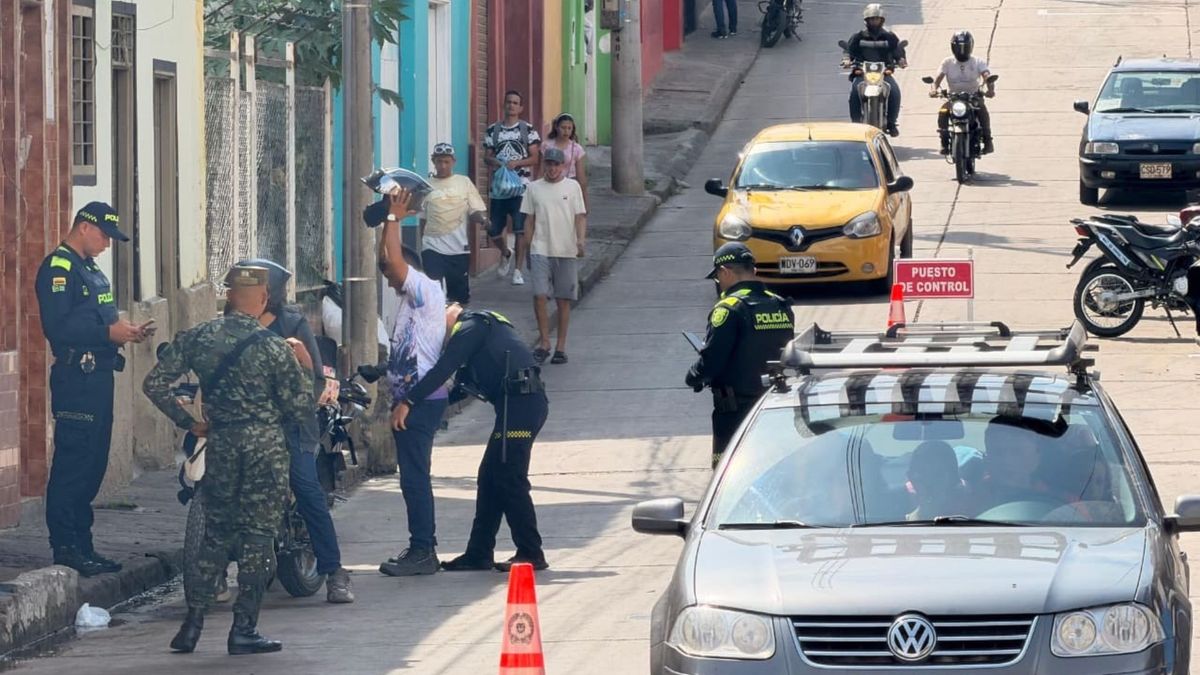 Operativos de control en San Gil