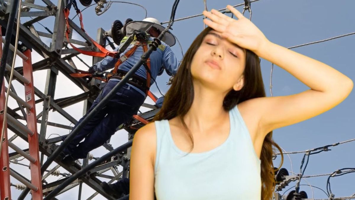 Técnicos de Afinia - mujer con calor