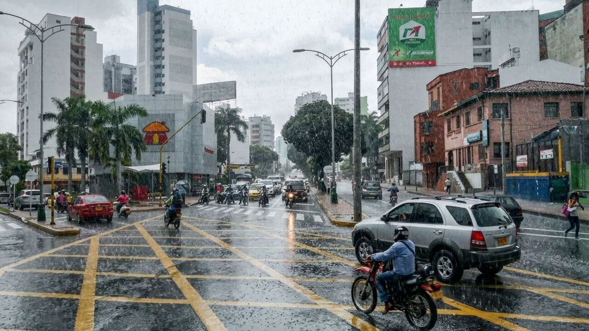 Lluvias en Bucaramanga