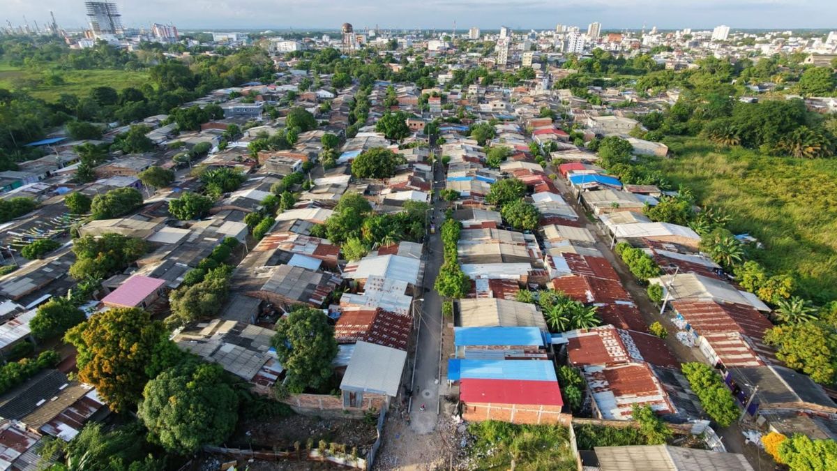Panorámica del distrito de Barrancabermeja