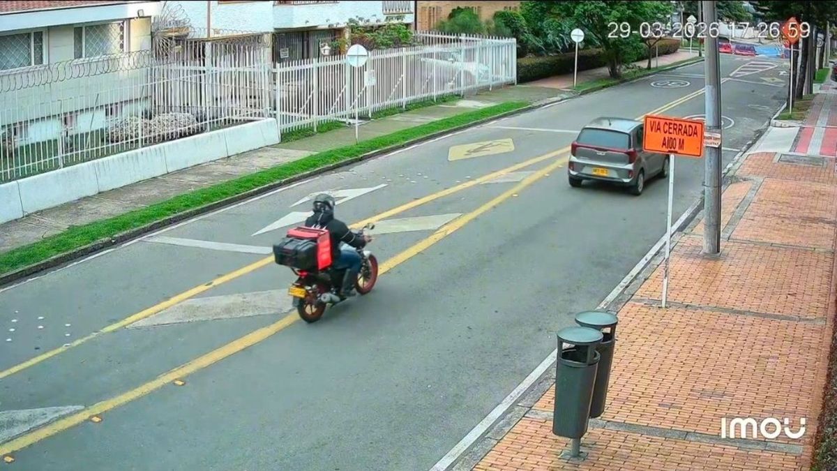 Agresión de repartidores en el norte de Bogotá