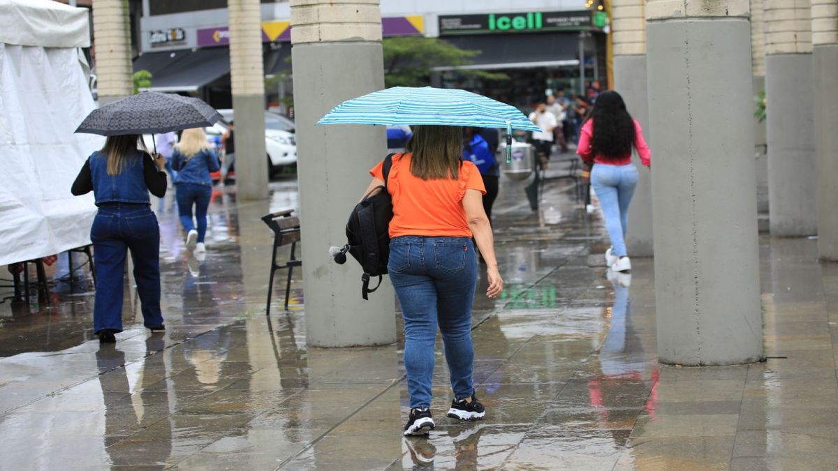 Lluvias en Medellín durante Semana Santa