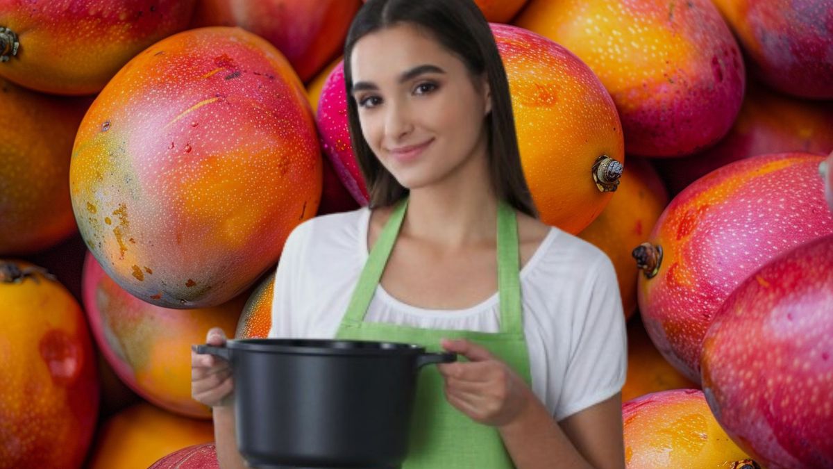 Mango - mujer cocinando
