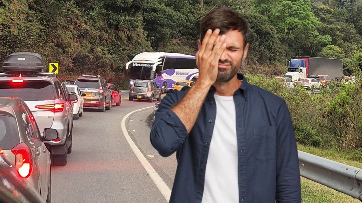 Vía al Llano - hombre molesto