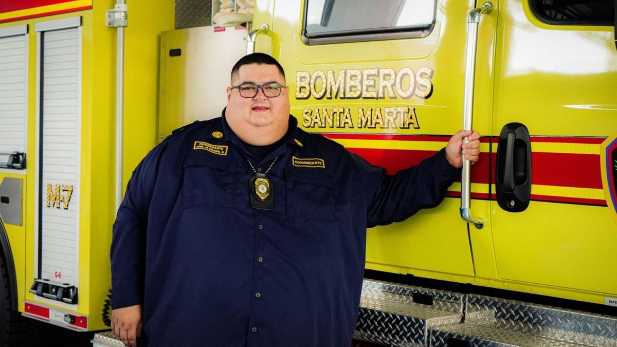 Comandante de Bomberos de Santa Marta