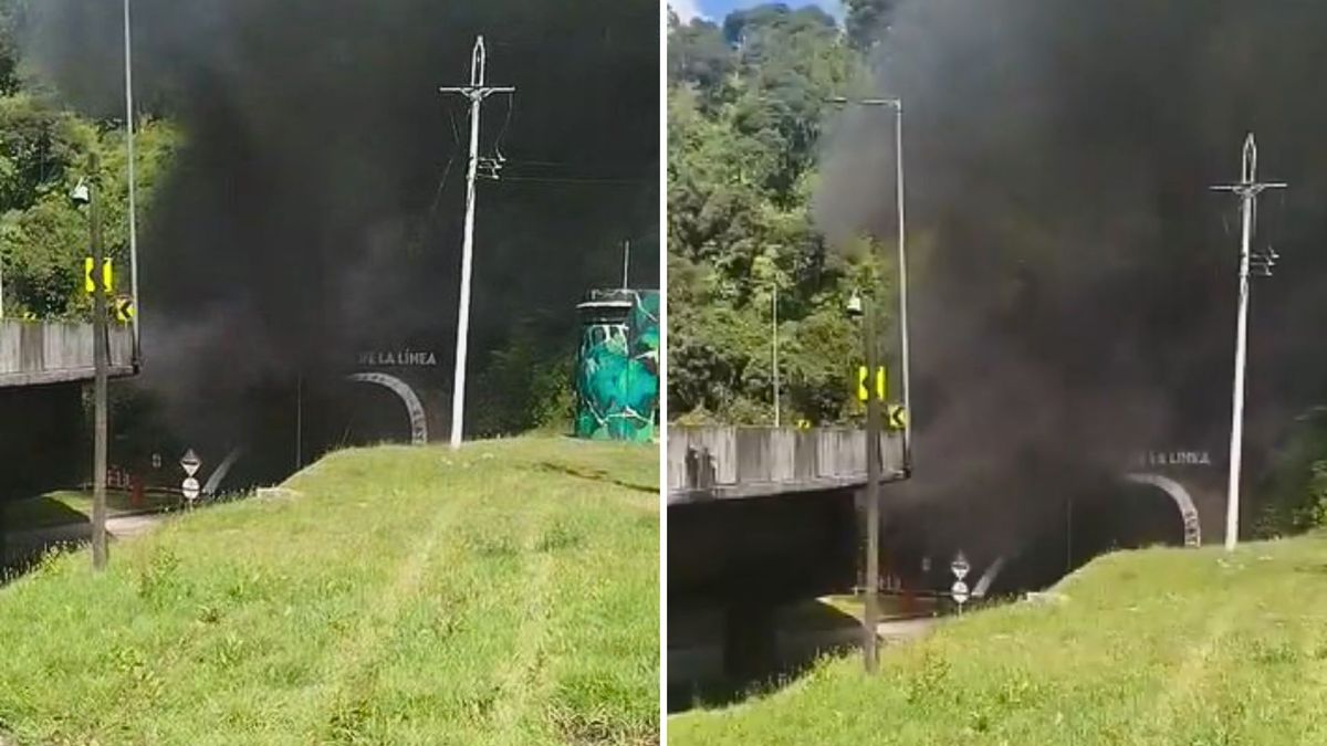 Emergencia en La Línea: tractomula en llamas tiene bloqueado el paso