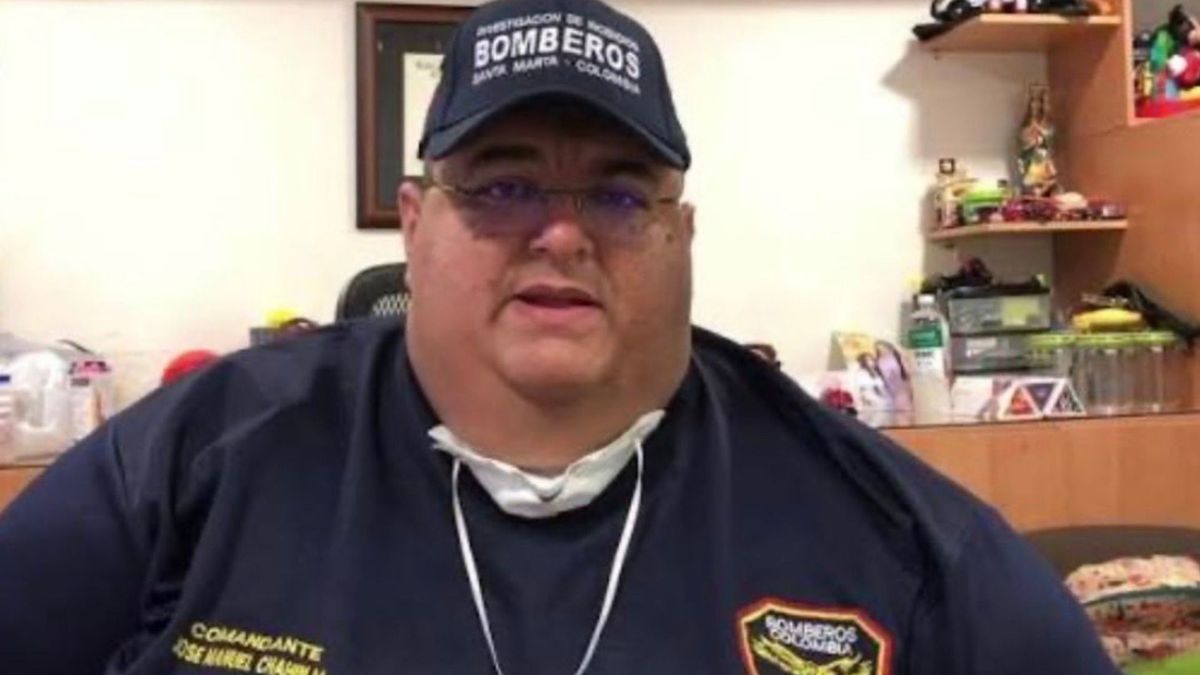 Comandante del Cuerpo de Bomberos de Santa Marta