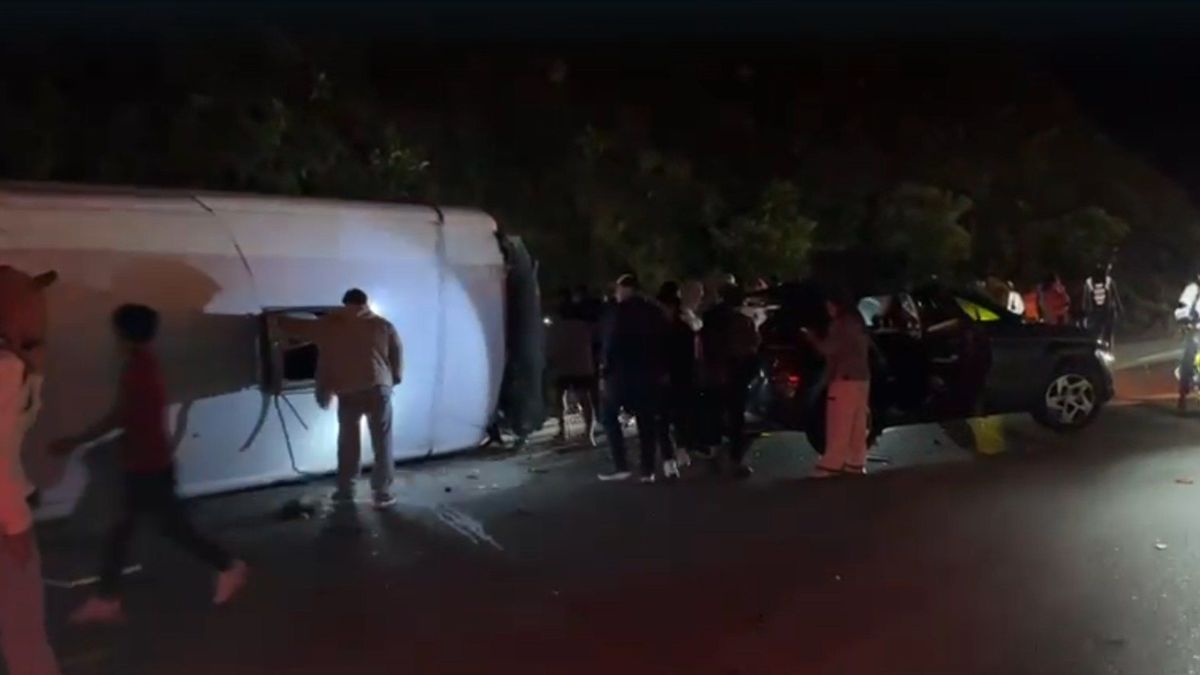 Siniestro de bus en La Vega