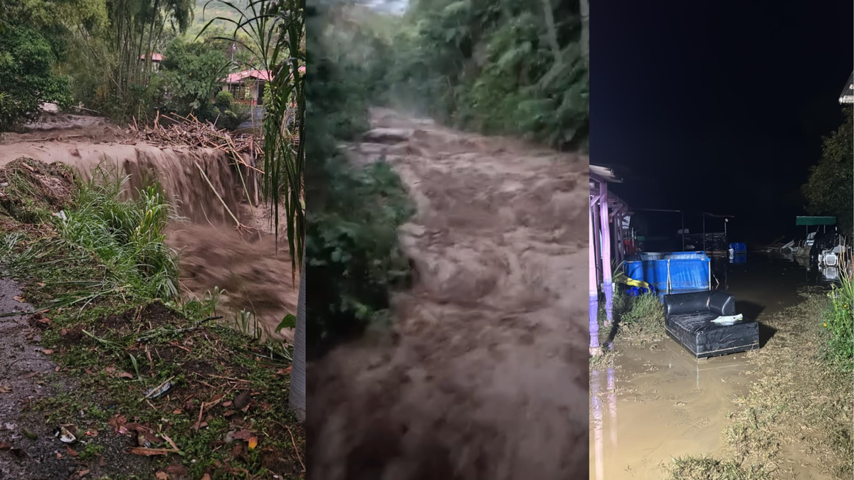 Las fuertes lluvias de las últimas horas generaron la emergencia