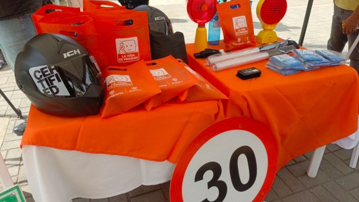 Campaña de seguridad vial en Bucaramanga