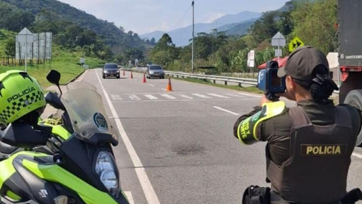 Operativos de la policía de tránsito en Norte de Santander