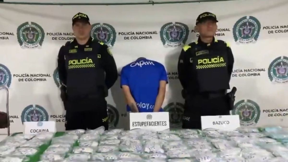 Hombre vendedor de droga capturado