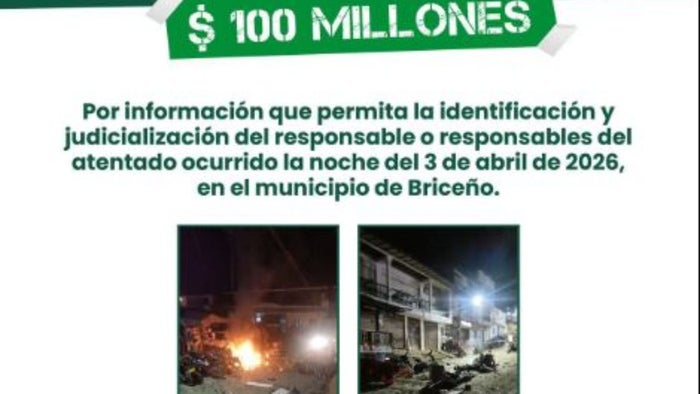 Aunque inicialmente se presumió que el ataque iba dirigido a la población civil en la plaza principal, las autoridades confirmaron que el objetivo directo era la infraestructura de la Fuerza Pública.