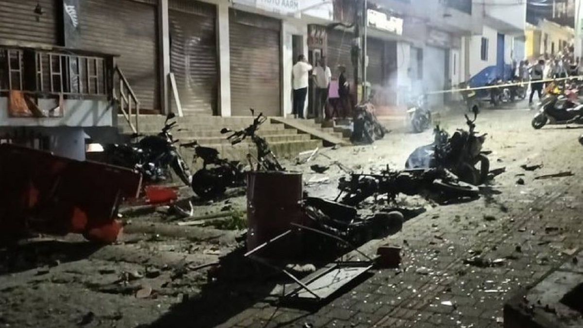 Atentado en Briceño, Antioquia