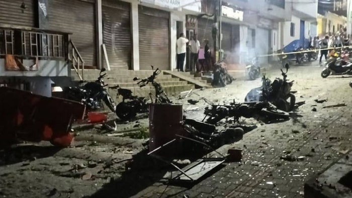 Atentado en Briceño, Antioquia