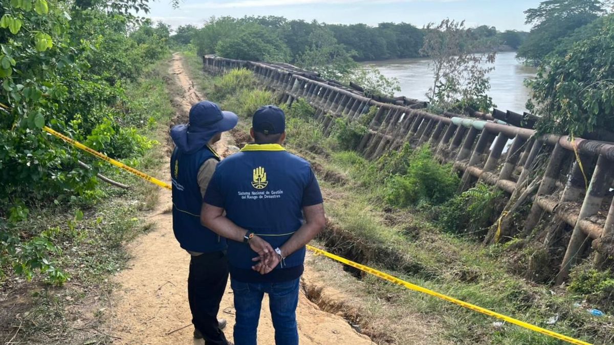 Obra colapsada en San Pelayo