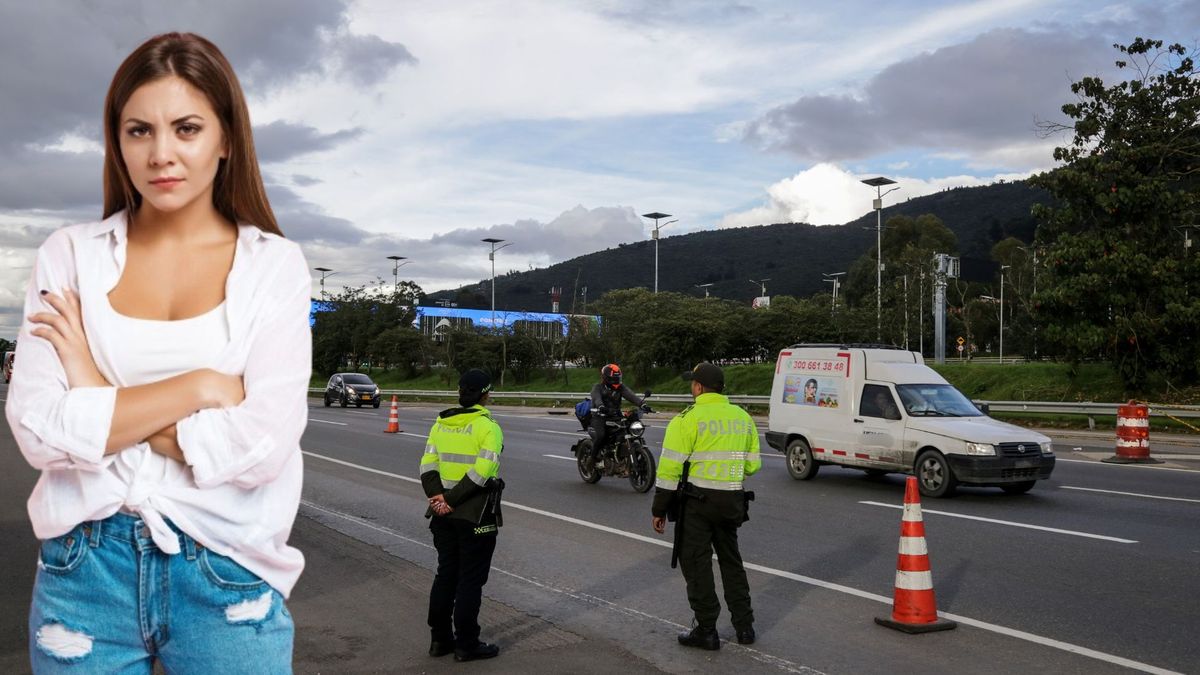Plan retorno Bogotá - mujer molesta