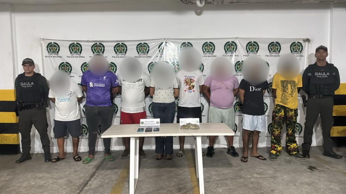 Presuntos miembros de Los Pepes, capturados en Barranquilla