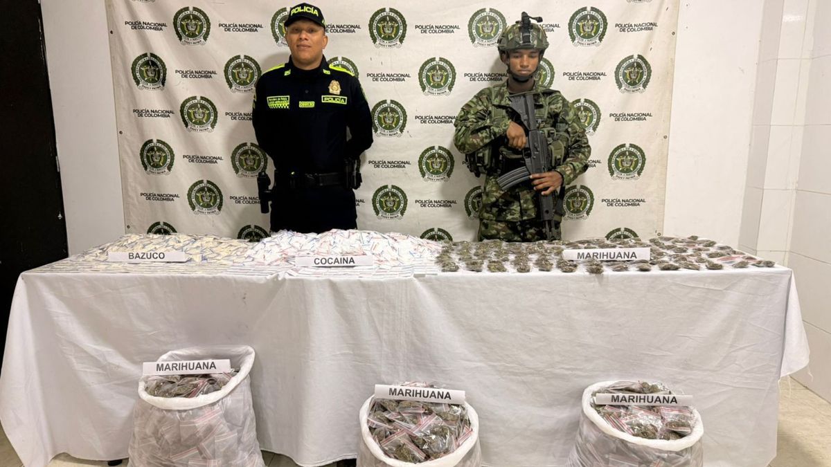 Drogas encontradas en Segovia, Antioquia
