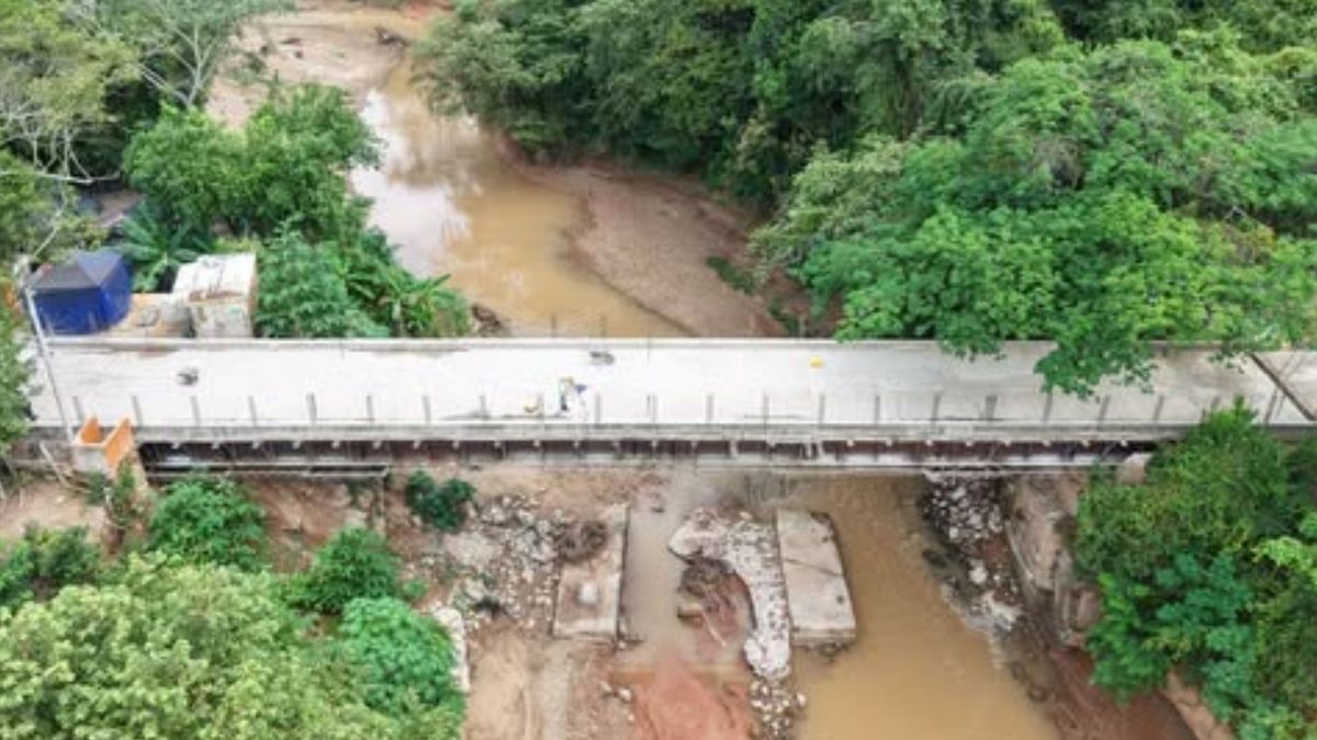 cundinamarca a dias de inaugurar nuevo puente vehicular
