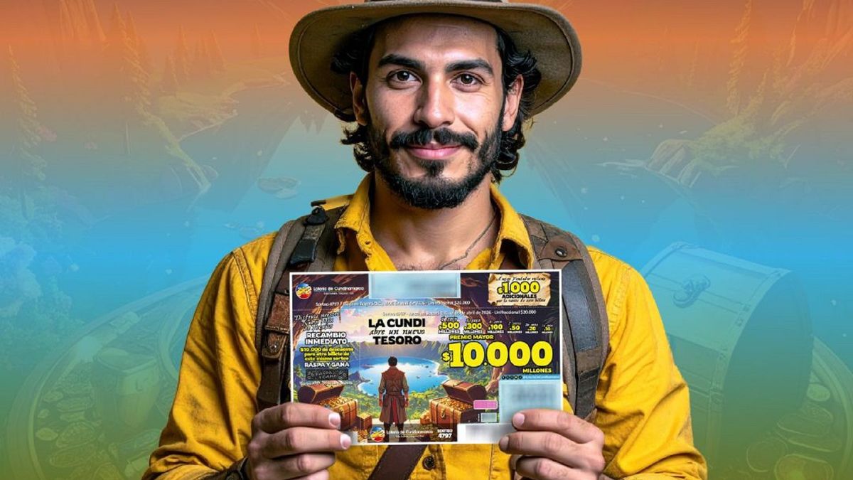 Billete Lotería Cundinamarca abril 6